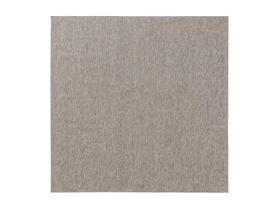 Tapis d'extérieur & intérieur Iowa Gris clair 195x195 cm
