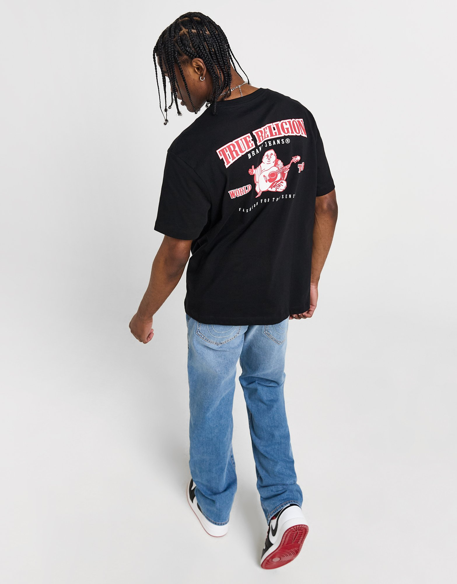 True Religion T-shirt Buddha Homme