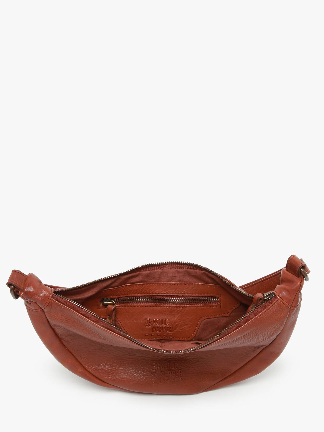 Sac bandoulire Cow cuir BASILIC PEPPER