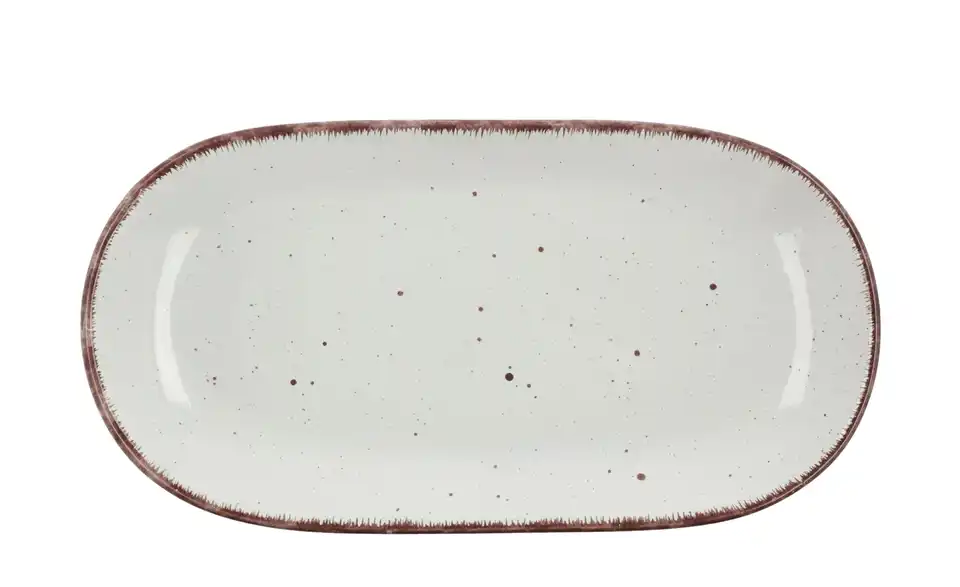 Peill+Putzler Servierplatte 25cm Siena 25 x 13 cm Weiß
