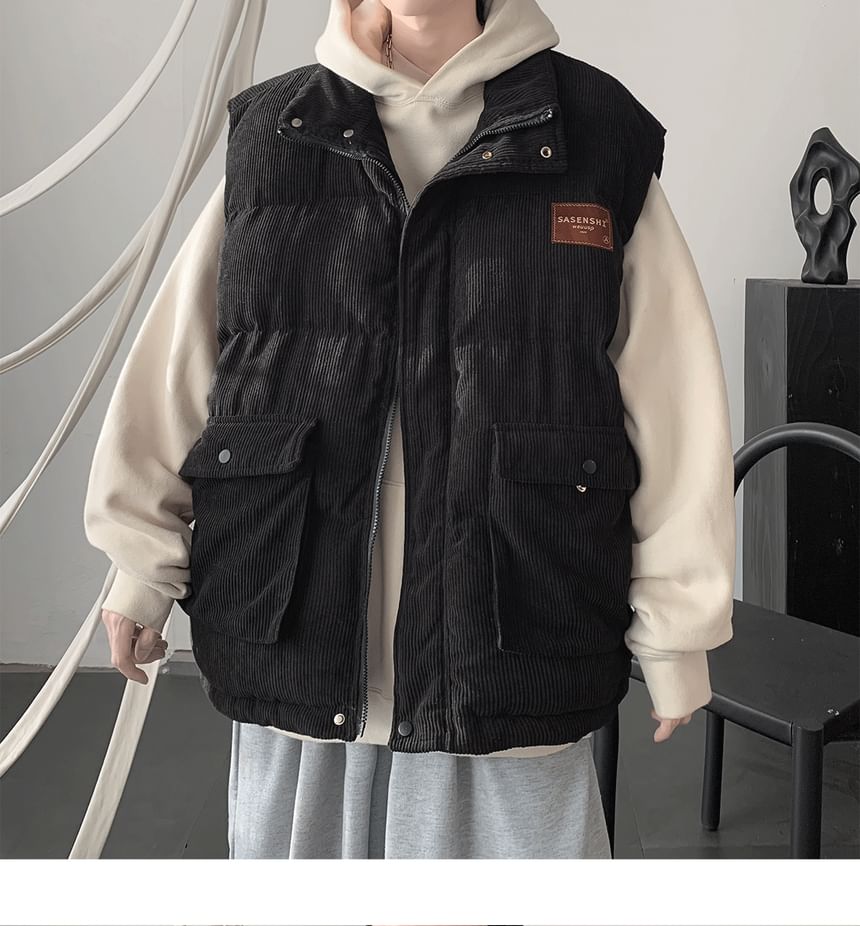 blastealle - Corduroy gewatteerd vest