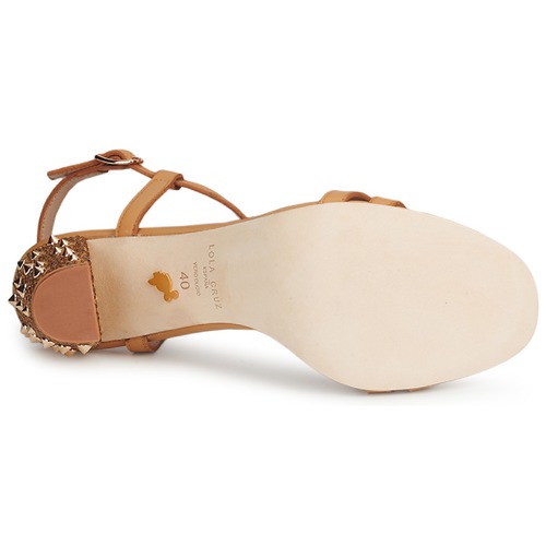 Lola Cruz - STUDDED - BEIGE/TAN