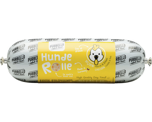 Purbello Hondensnack Hondenrol met Kip 800g