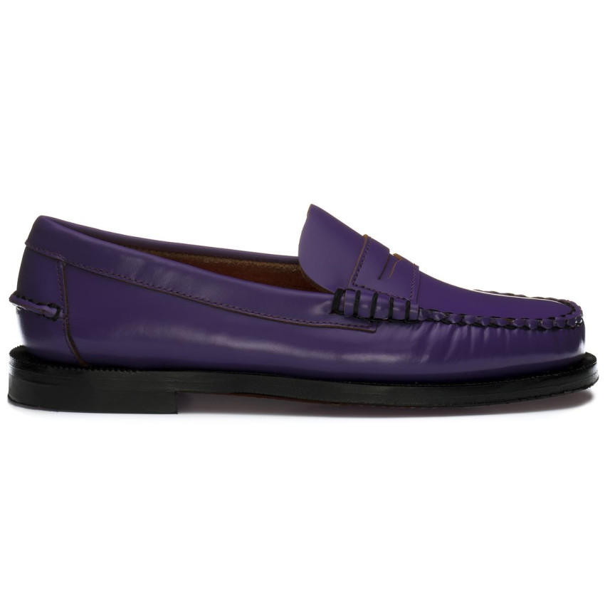 DAN PURPLE OUTSIDERS MOCASSIN-Mocassin pour femme en cuir