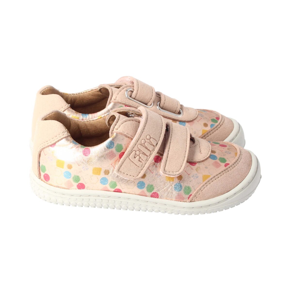 3048-22 multi. AXOLOTL Dots nappa leather velcro Weite/M