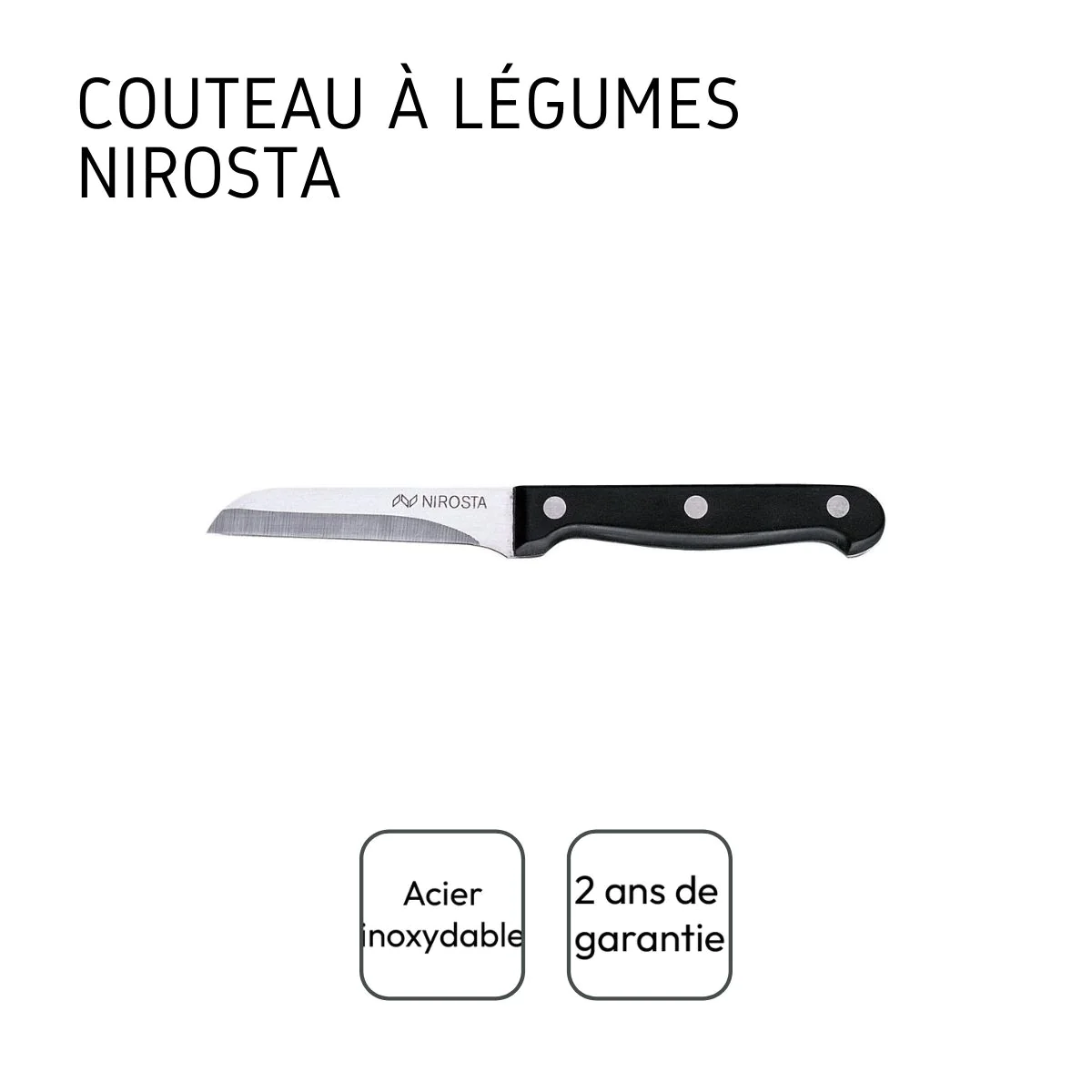 Couteau à légumes 18 cm Mega