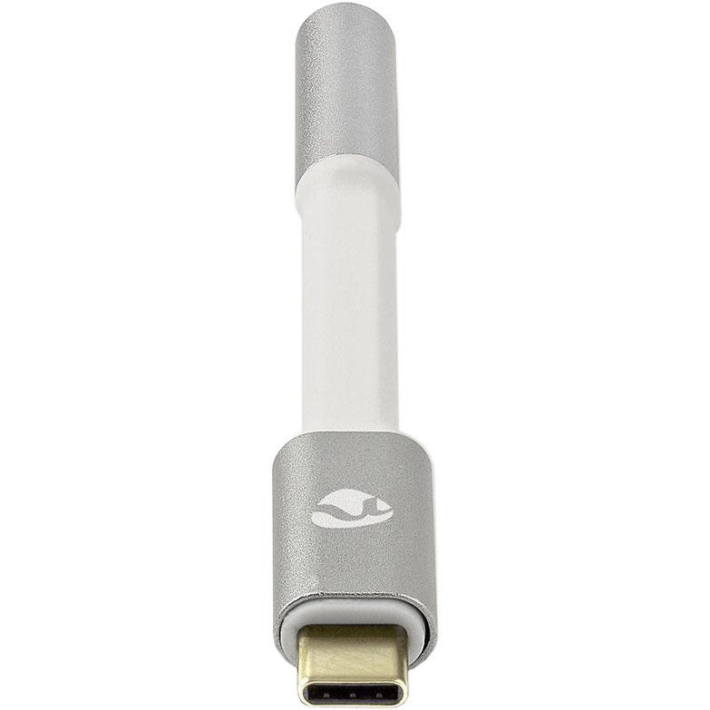 Nedis CCTB65950AL008 USB adapter USB-C male - 3.5mm female aluminium