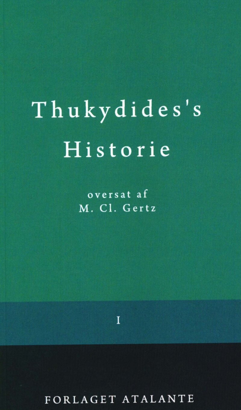 Thukydides's Historie I - Thukydid - Bog