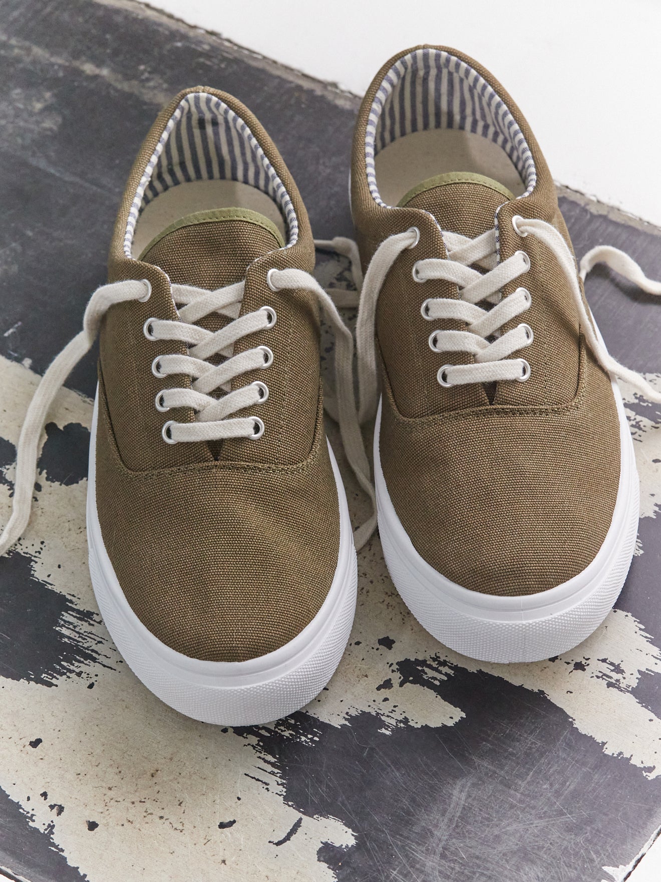 Baskets toile homme coton recyclé