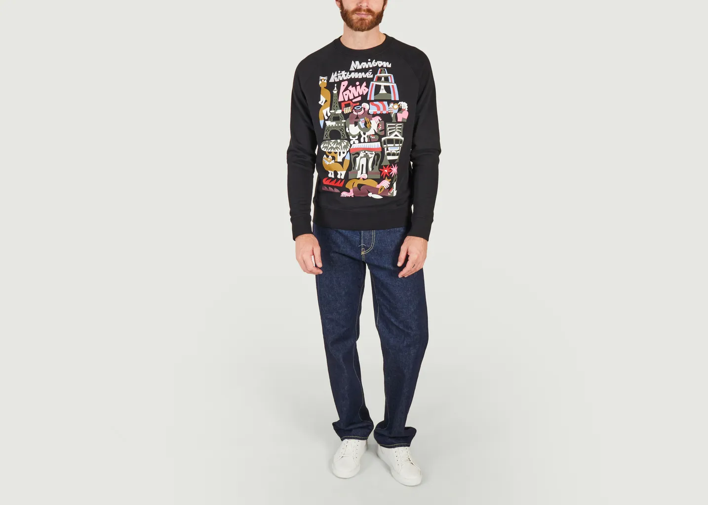 Sweatshirt Bill Rebholz Paris Maison Kitsuné