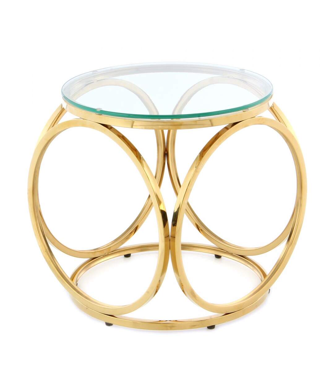 Table basse ENU en acier inoxydable fait main
