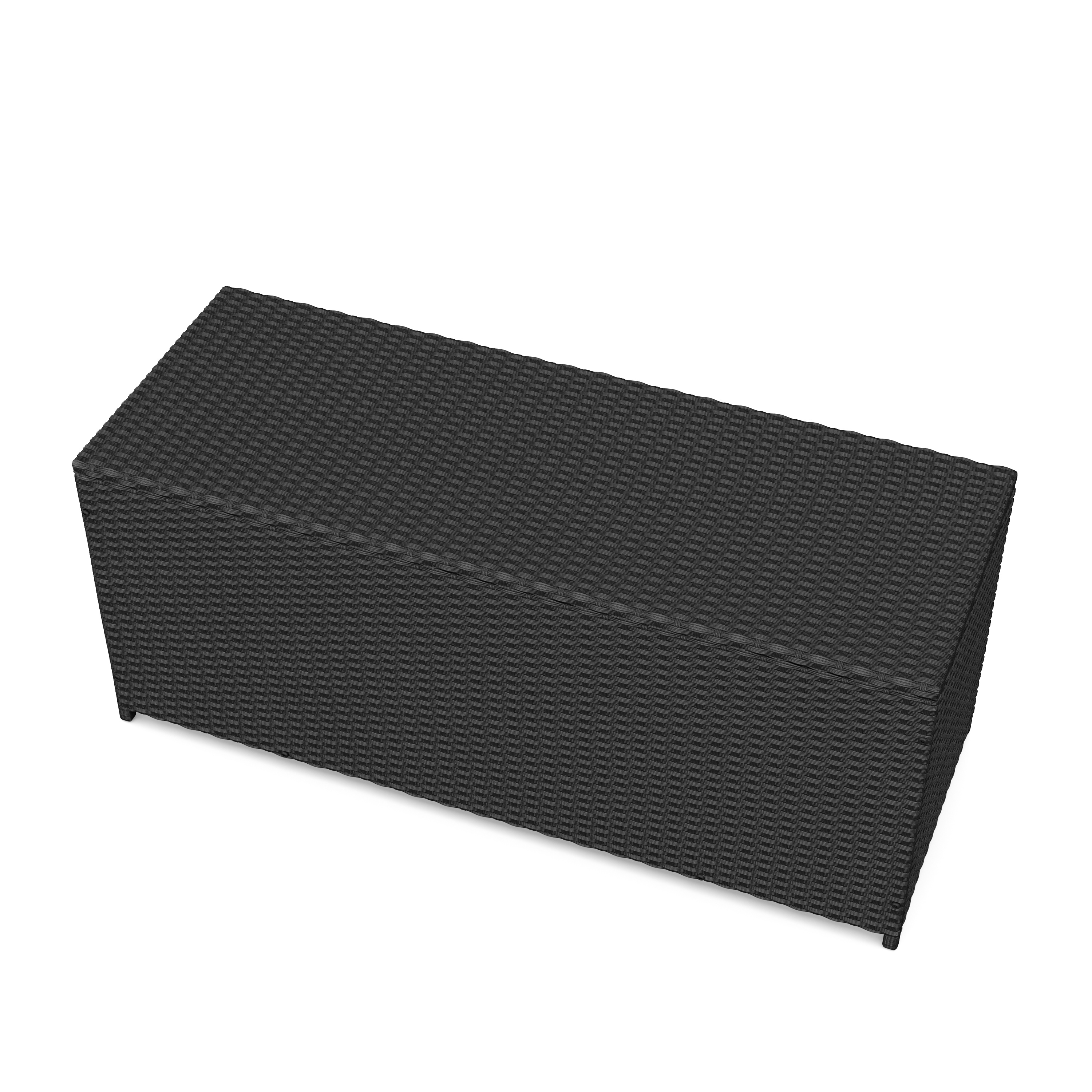 Kissenbox MILA 115 x 48 x 52 cm schwarz