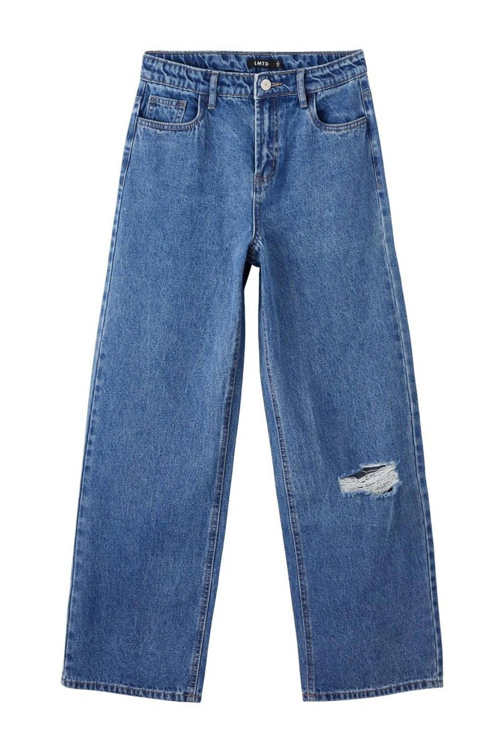 LMTD wide leg jeans NLFNOIZZA stonewashed