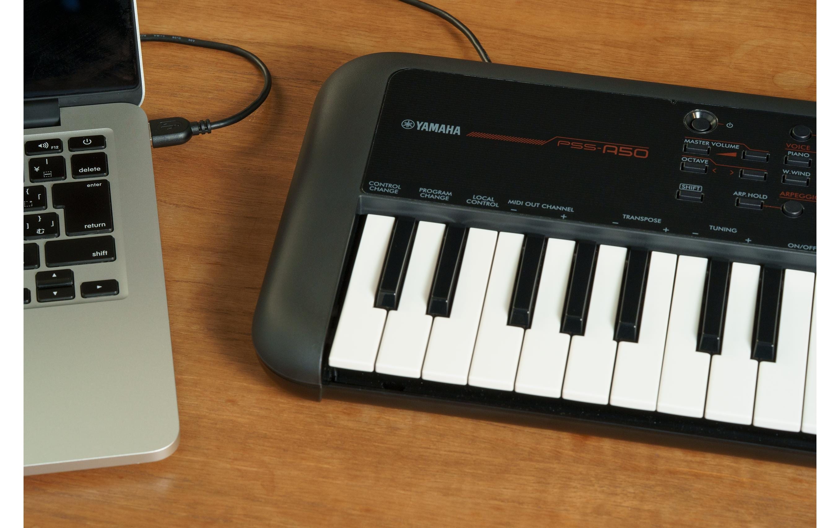 Mini Keyboard PSS-A50Tragbares Keyboard für Live-Auftritte und Aufnahmen