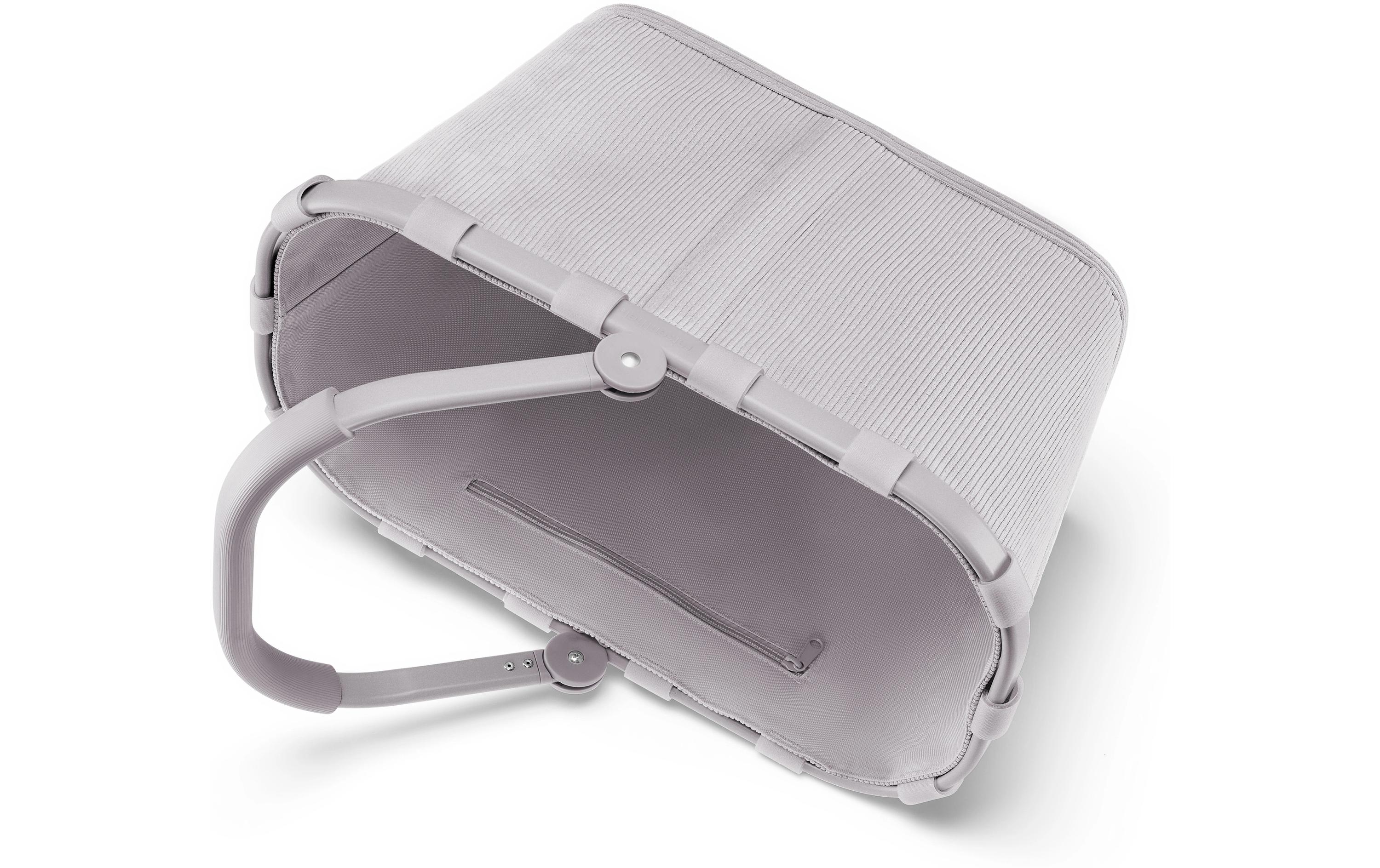 Einkaufskorb Carrybag Cord GreyEleganter Einkaufskorb für den täglichen Einkauf