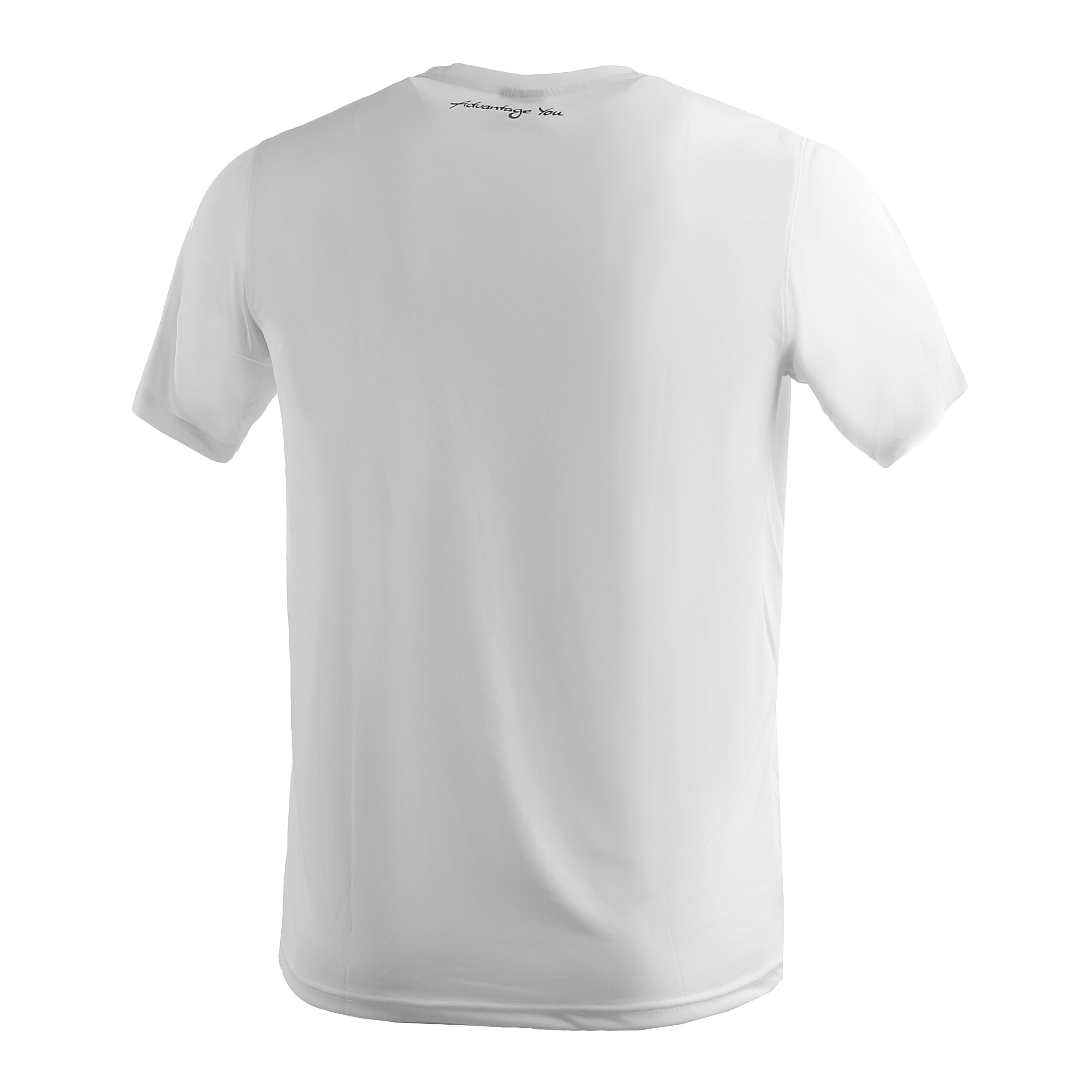 Tennis-Point Basic Function T-shirt Hommes - Blanc , Noir