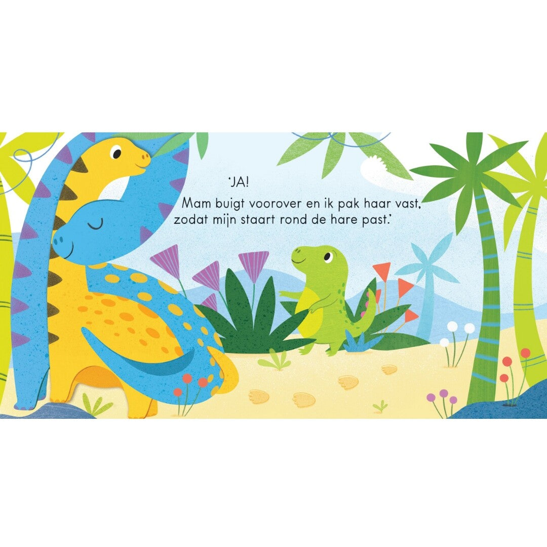 Uitg. usborne dino's houden van knuffelen
