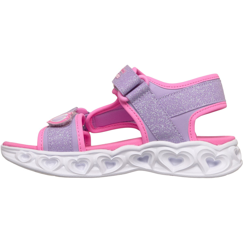 Køb Skechers Purple Heart Lights Sandaler