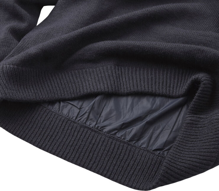 H2O Icon Stripe Wind Knit striktrøje Blå