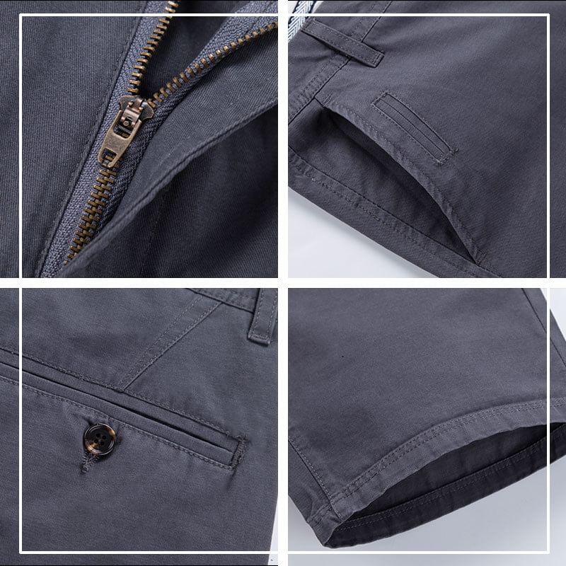 GRAYCIOUS - Mid Rise Effen Shorts