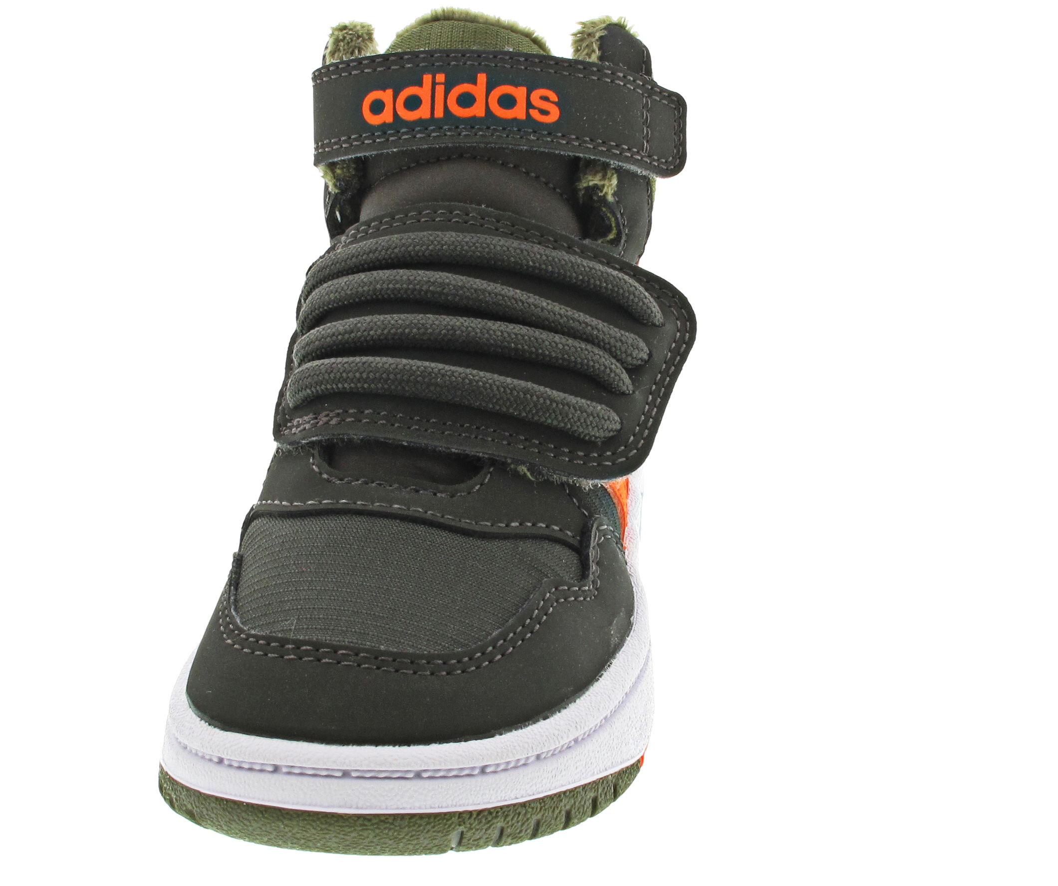 adidas Hoops 3.0 CF I Lauflernschuh Klett grün