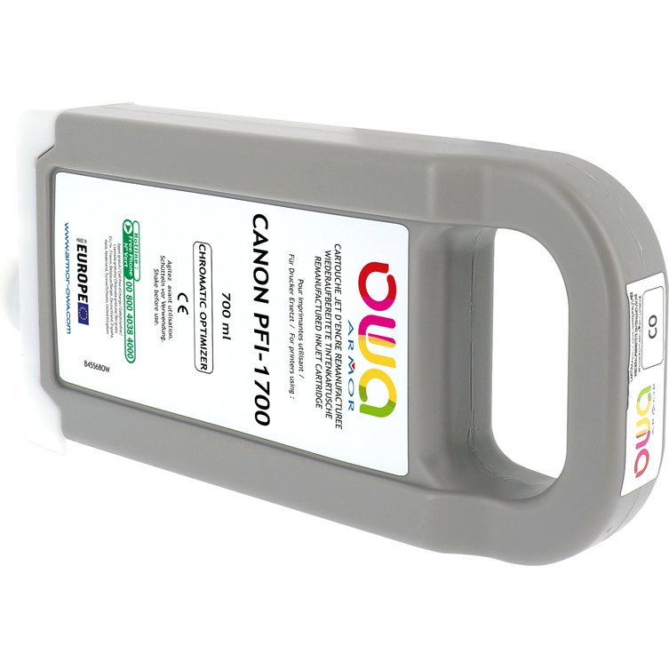Cartouche d'encre traceur remanufacturée OWA - standard - Translucide - pour CANON PF-10