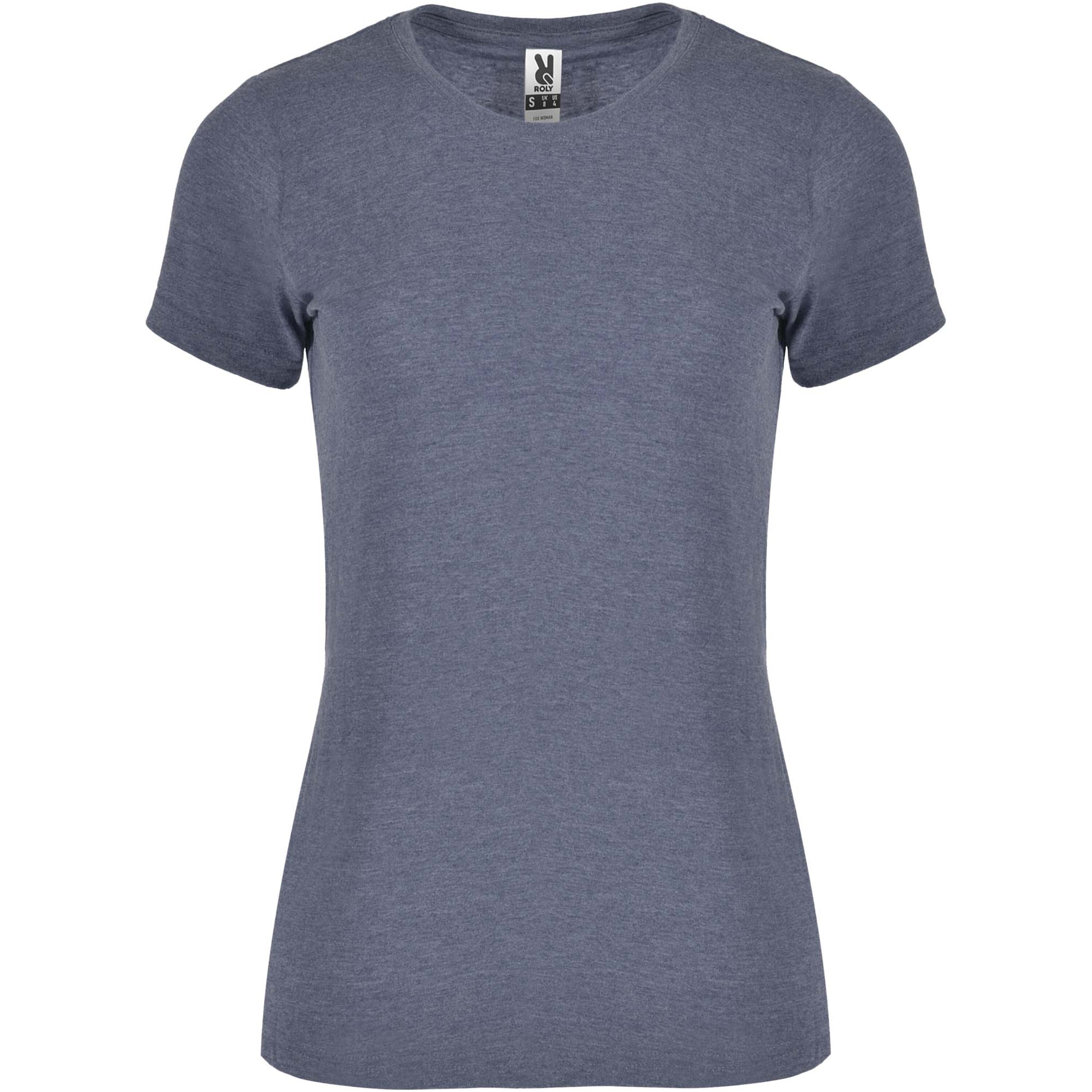 Roly R6661 - FOX WOMAN T-shirt Femme Manches Courtes Effet Chinée