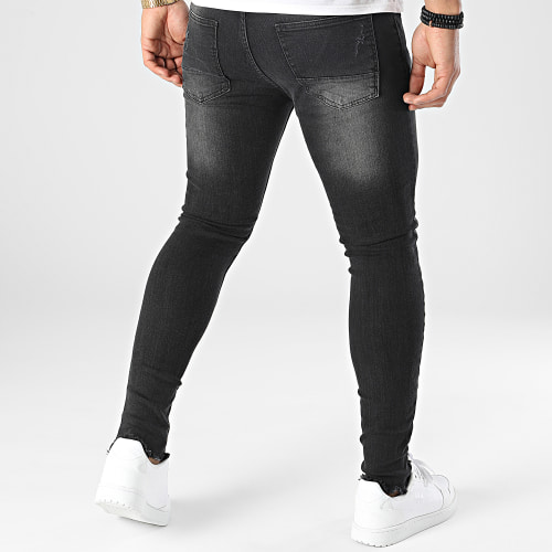 Jean Skinny DHZ-4049 Gris Anthracite