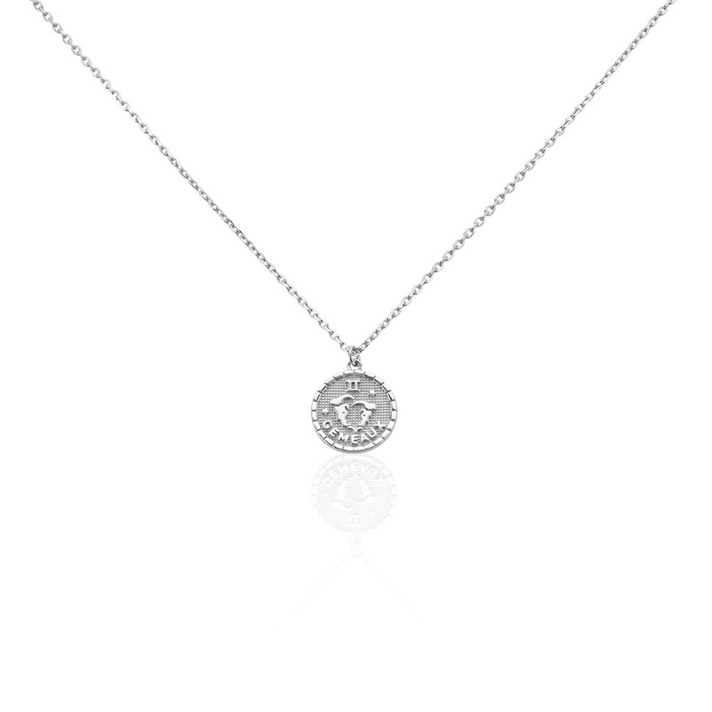 Collier Argent Blanc Hosni