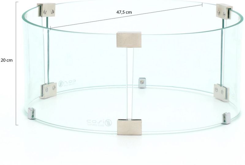 Cosi round glass set M - Geschikt voor Cosidrum en Cosiglobe