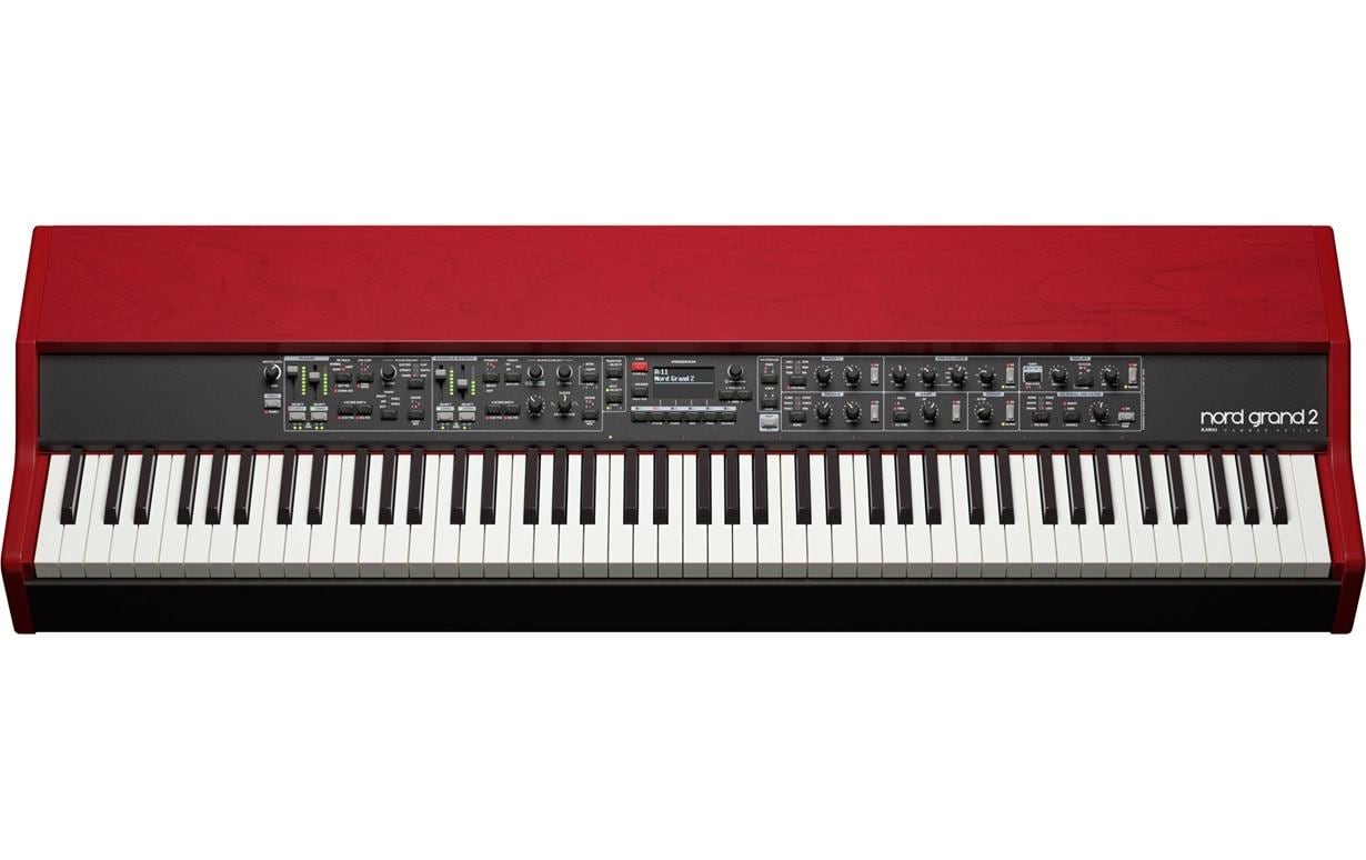 E-Piano Nord Grand 2<br>88-töniges Responsive Hammer-Keybed mit Dreifach-Sensoren
