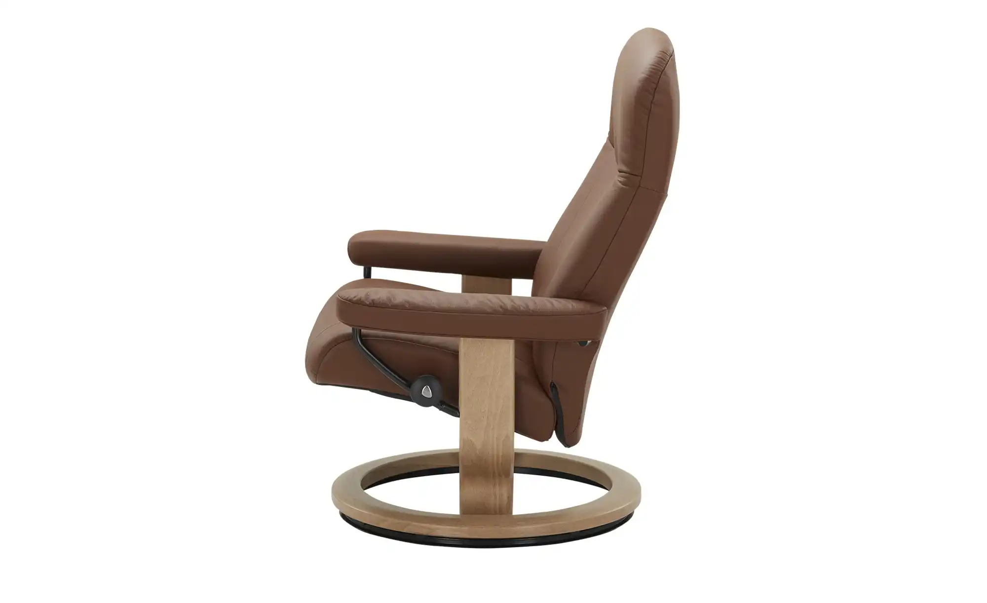 Stressless Relaxsessel mit Hocker aus Echtleder Garda M