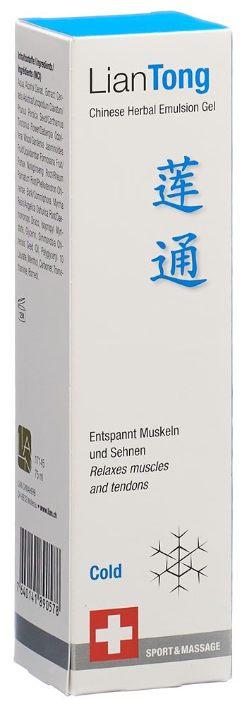 LIANTONG Chinese Herbal Emulsion Gel<br>75 ml, Dispenser, Gel, Cold