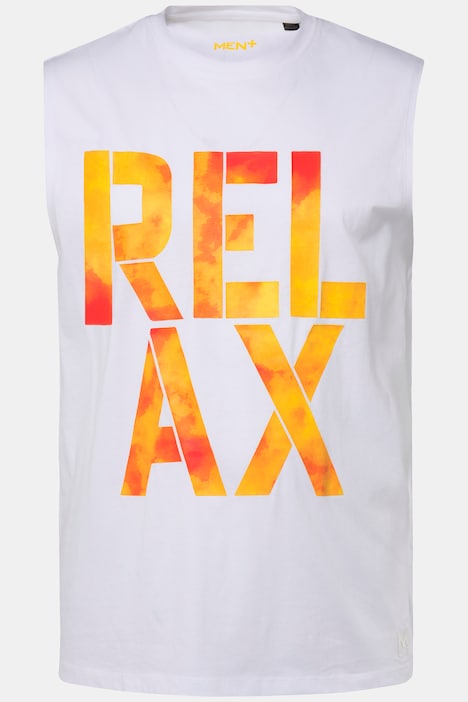 Men+ Tanktop, großer Print, Rundhals, bis 8 XL