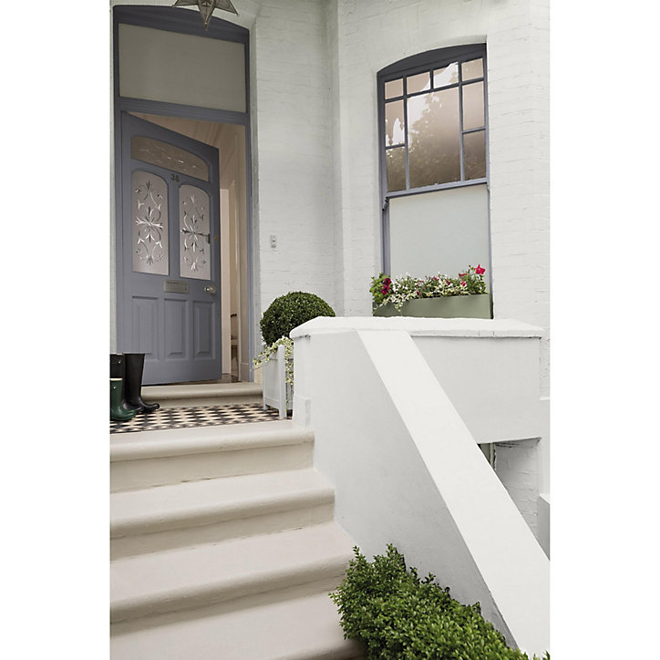 Peinture extérieure façade monocouche microporeuse Valbalith Dulux Valentine mat blanc 2,5L