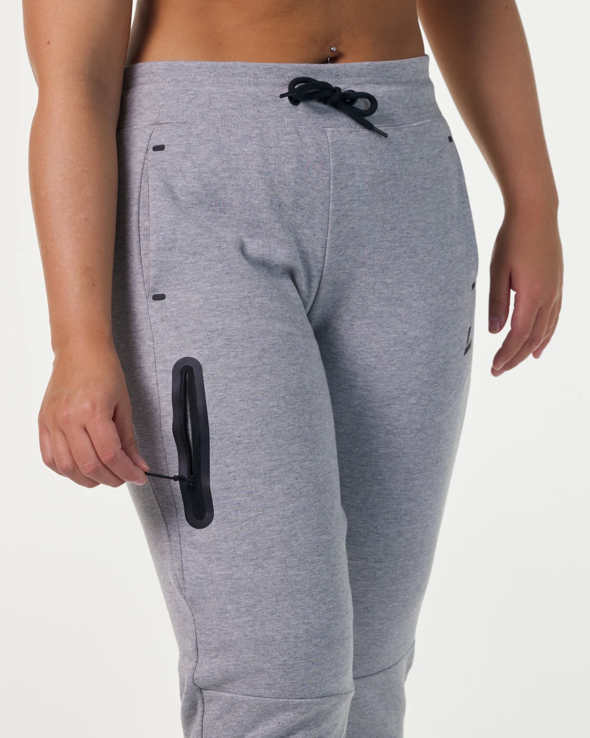 LEVITY Break Tech Pants Grey Marl
