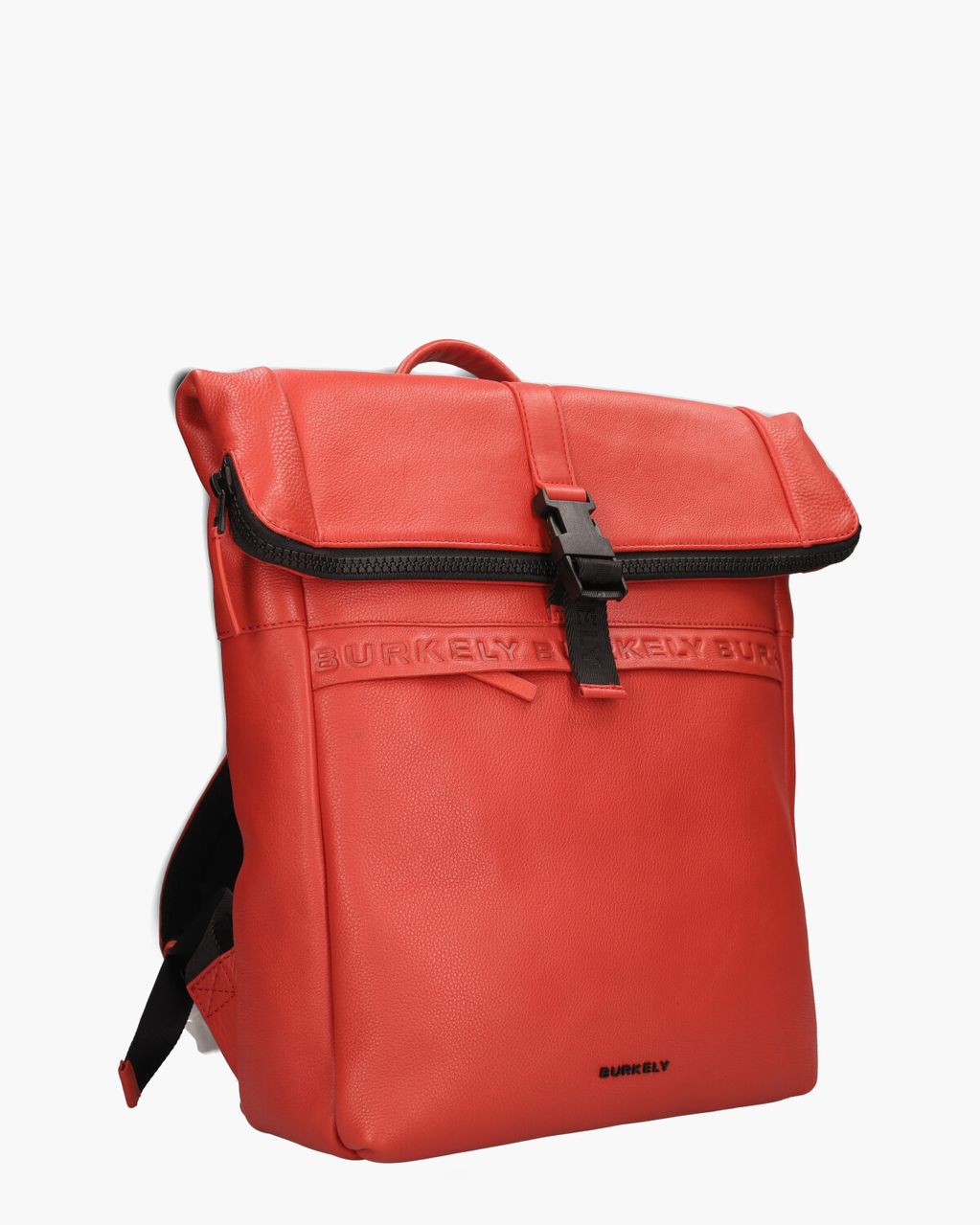 Burkely Minimal Mason Rolltop Backpack Rood Tas