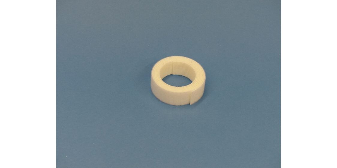 FASTECH Klettband-Rolle ETN Fast-Strap Weiss 20 mm x 1 m Klett-Kabelbinder, 20 mm x 1 m, Weiss