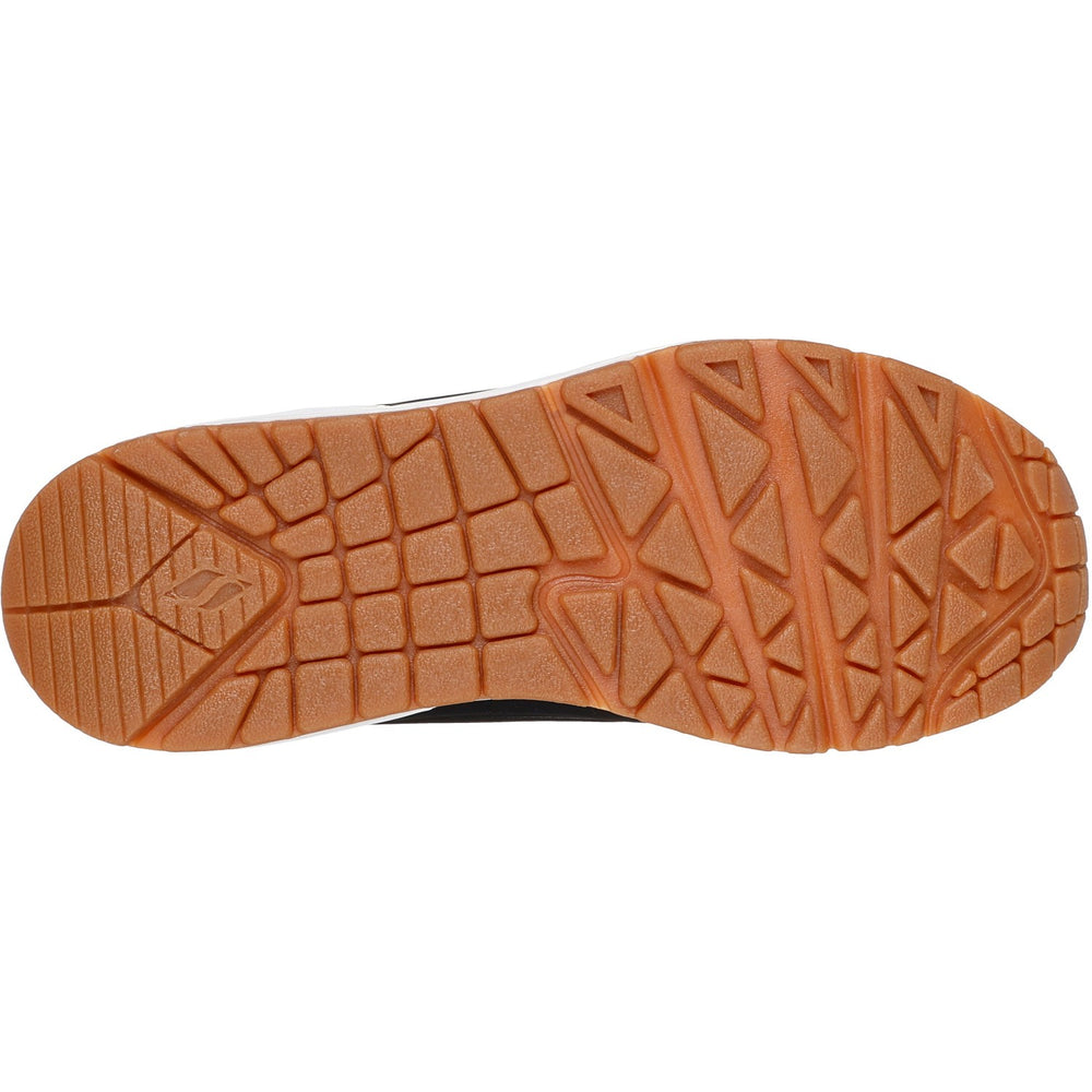 Køb Skechers Black Uno Gen1 Leopard Chic