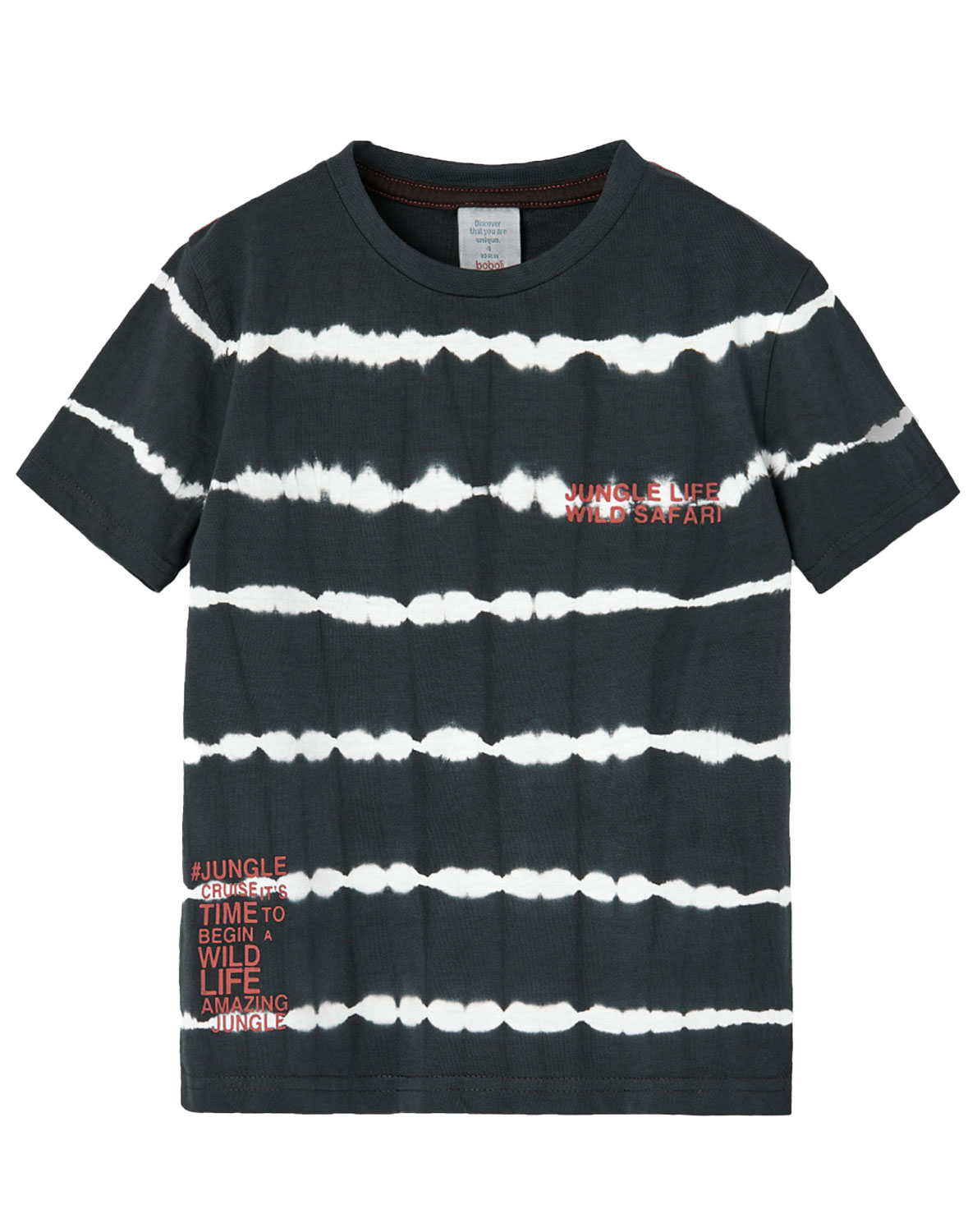 T-Shirt WILD in anthrazit