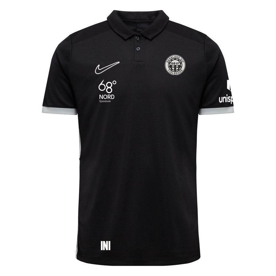 Skånland OIF Nike Polo Academy 25 - Noir/Gris/Blanc