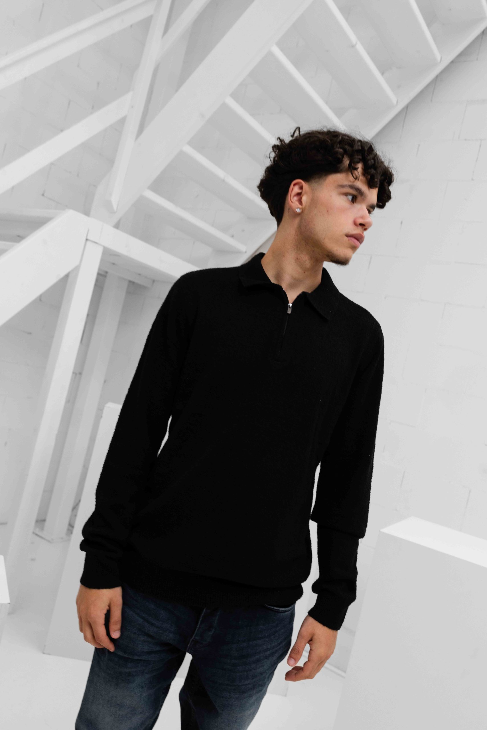 Pure Path Pullover Heren Zwart