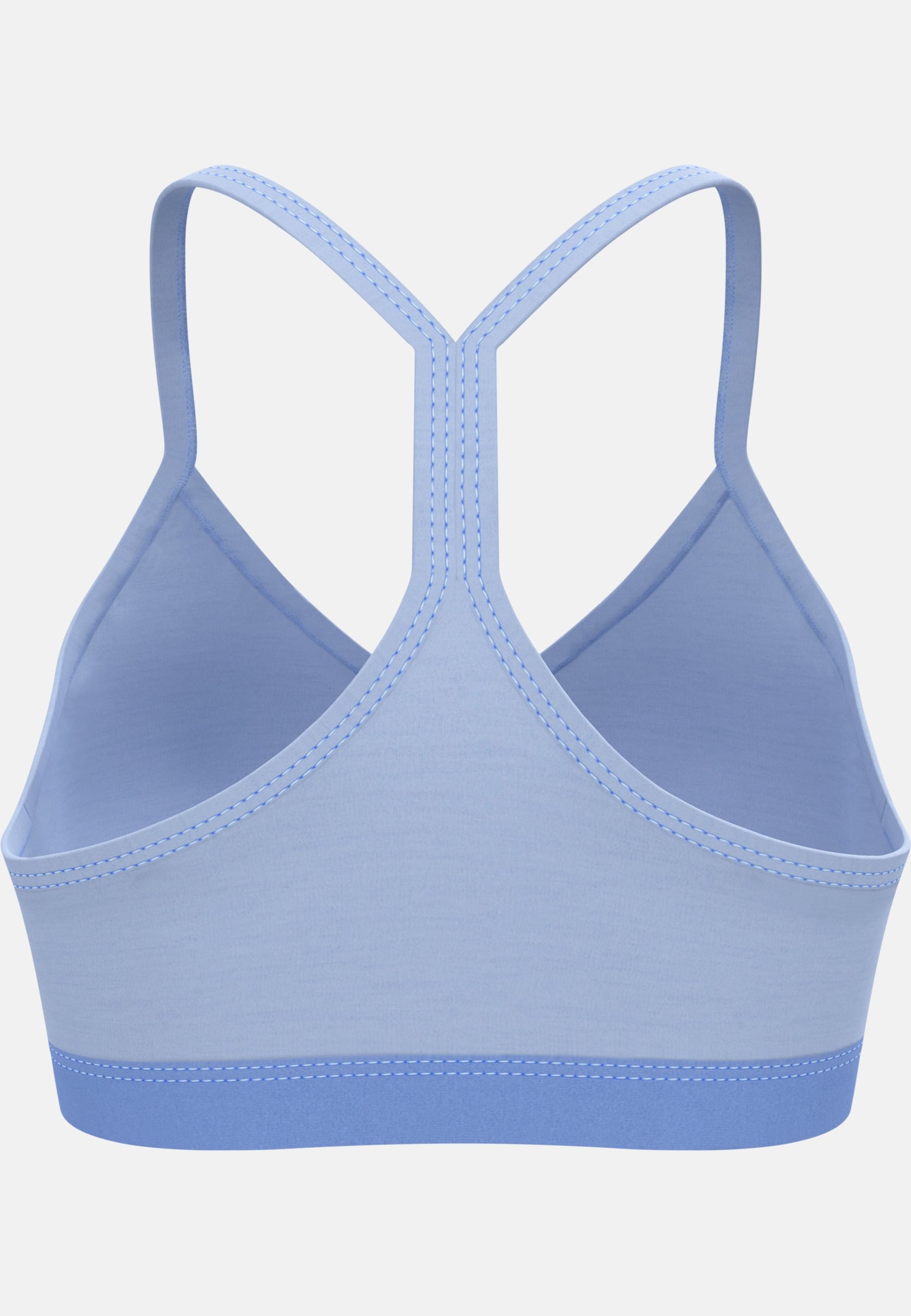 Merino Soft Sport-BH in Blue heron