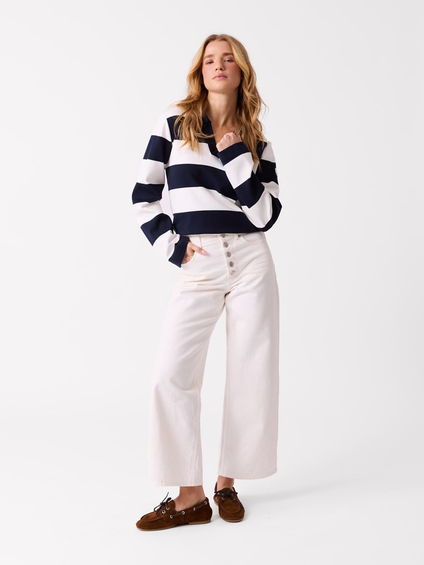 Julianne cropped jeans Marshmallow