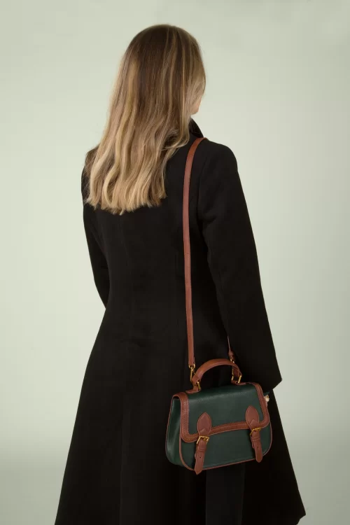 Banned Retro Carter Satchel handtas in groen