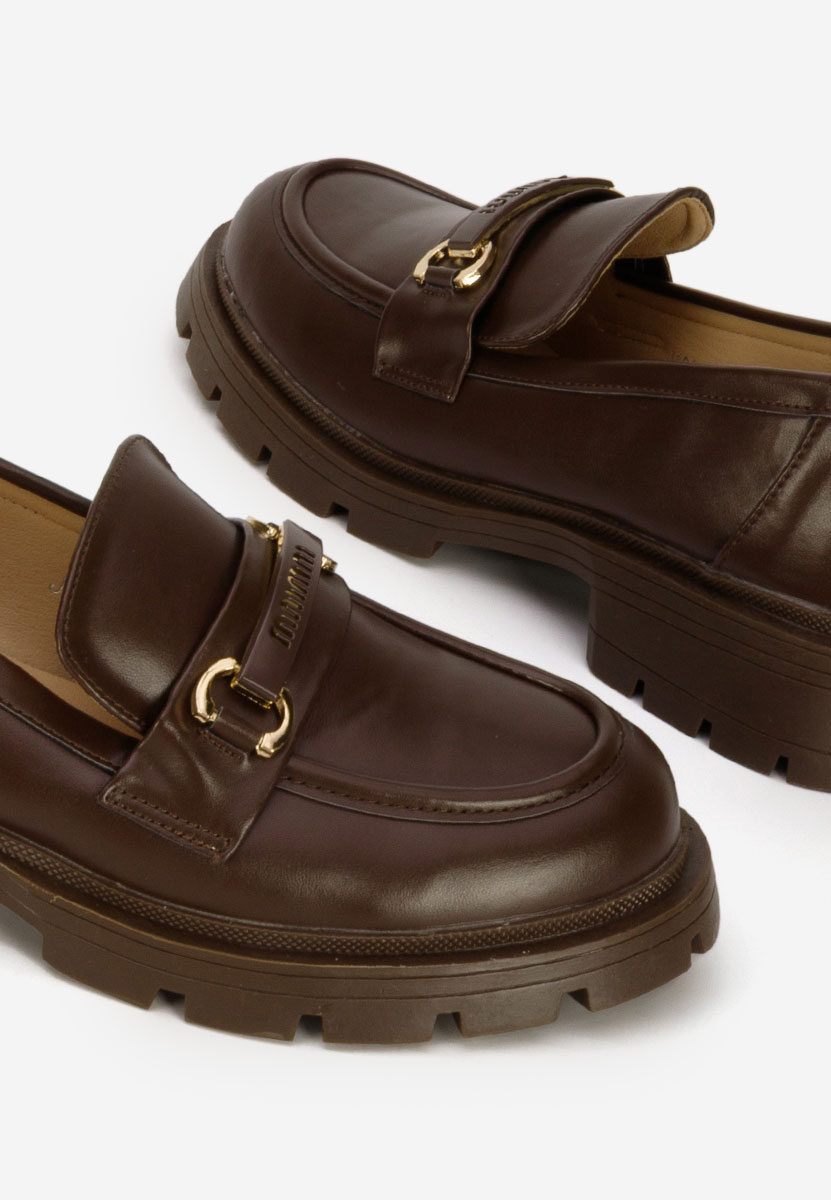 Mocassins femme bruns Jadiana