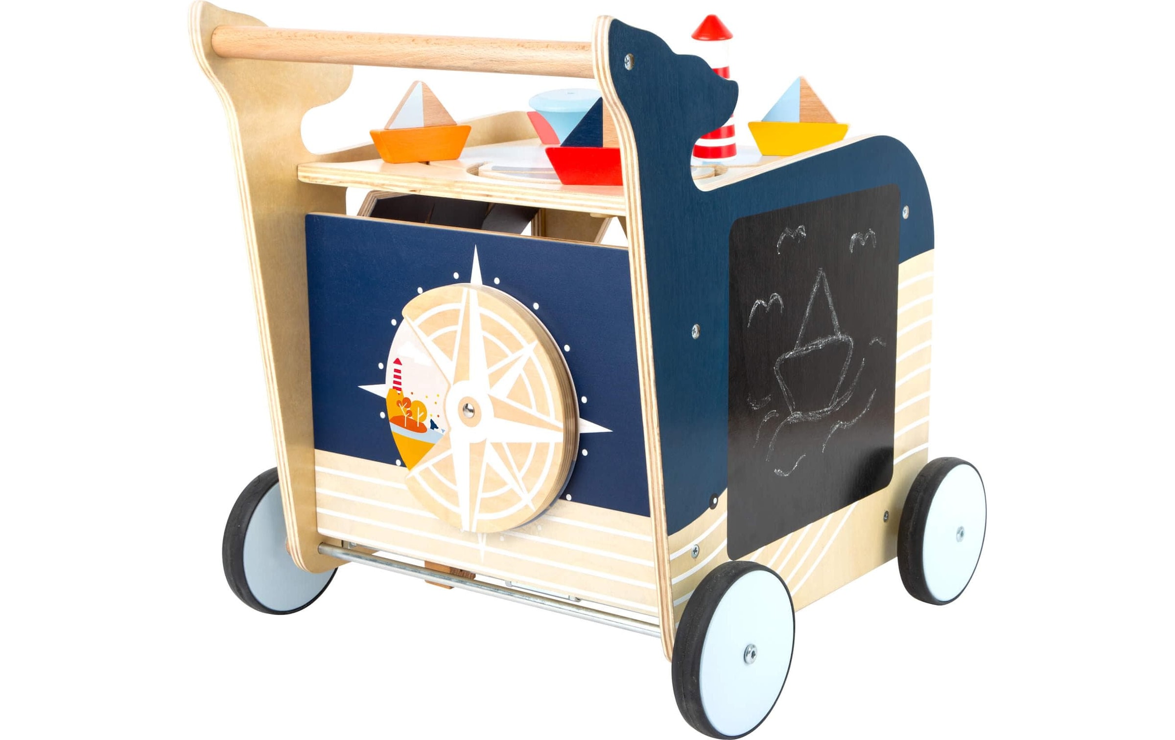 Small Foot Lauflernwagen »Wal«