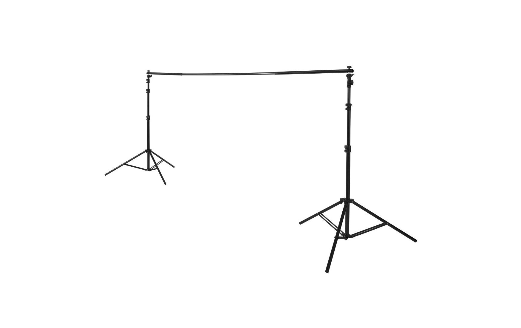 Hintergrundsystem für Studio und unterwegs, 158-295 cm<br>Foto-Hintergrundsystem für Studio und unterwegs, 158-295 cm, ausziehbar