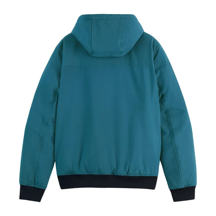 Scotch & Soda Classic Stretch Hooded Softshell Heren