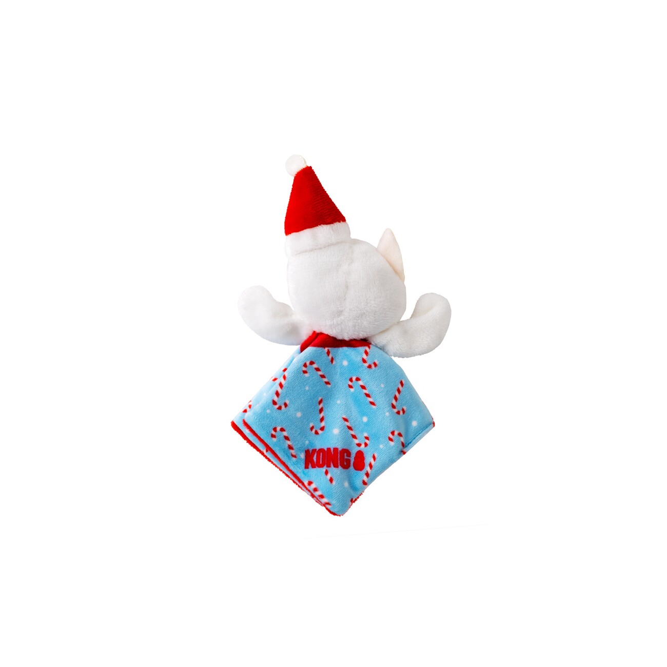 KONG Holiday Crackles Santa Kitty